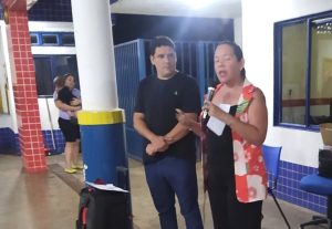 Fundador destaca importância da saúde na CMEI Auro Aida no Passaredo